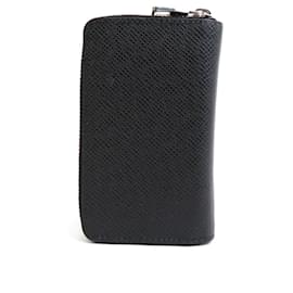 Louis Vuitton-Louis Vuitton Taiga Zippy Coin Case-Grey
