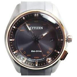 Citizens of Humanity-Citizen Promaster Eco Drive Chronograph Watch-Black,Golden