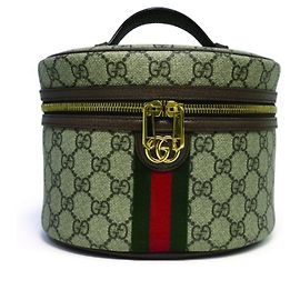 Gucci Ophidia GG Supreme Vanity Bag Beige