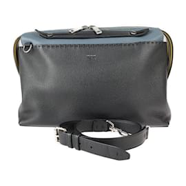 Fendi-Sac d'affaires Fendi Selleria-Noir,Bleu,Jaune