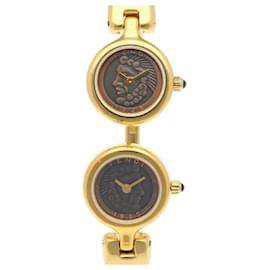 Fendi-Fendi 2 Time Zone Quartz Ladies Wristwatch-Other