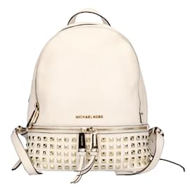 Michael Kors Studs Backpack White