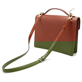 Louis Vuitton-Louis Vuitton Epi Monceau Handbag-Brown