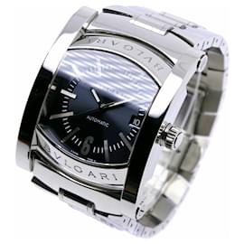 Bulgari-Bvlgari Ashoma Automatic Wristwatch-Silvery
