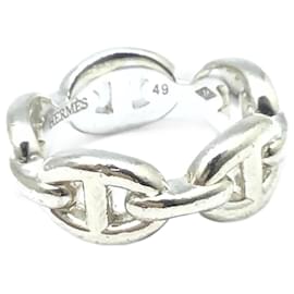 Hermès Anello HERMES Enchene PM Argento