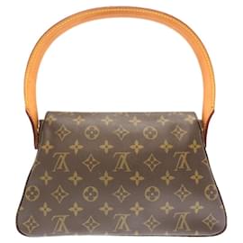 Louis Vuitton-Louis Vuitton Monogram Mini Looping Handbag-Brown