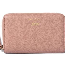 Billetera bi-fold Gucci rosa claro Rosa