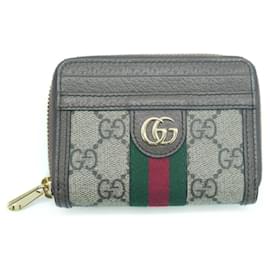 Gucci-Gucci Ophidia GG Card Case-Beige
