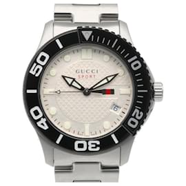 Gucci-Gucci G-Timeless Men's Wristwatch-Black,Silvery