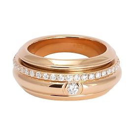 Anillo de oro rosa K18PG de Piaget Otro