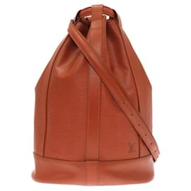 Louis Vuitton-Louis Vuitton Epi Landne PM Shoulder Bag-Brown