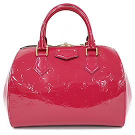 Louis Vuitton-Louis Vuitton Monogram Vernis Handbag-Pink