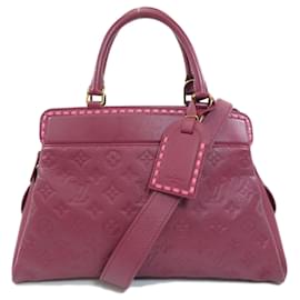 Louis Vuitton-Louis Vuitton Empreinte Handbag-Dark red