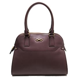 Salvatore Ferragamo-Sac à main Gancini de Salvatore Ferragamo-Violet