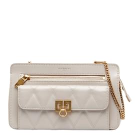 Givenchy-Sac à bandoulière Pocket Chain de Givenchy-Blanc