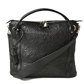 Louis Vuitton-Louis Vuitton Monogram Antheia Handbag-Black,Silvery