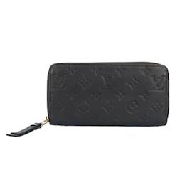 Louis Vuitton-Louis Vuitton Zippy Wallet Monogram Empreinte-Black