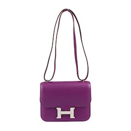 Hermès-Bolsa de ombro Hermes Constance 3 Mini-Outro