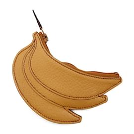 Hermès-Estojo de moeda de fruta Hermes Banana-Outro