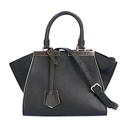 Fendi-Fendi Petit Troisjour Shoulder Bag-Black