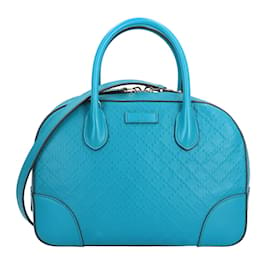 Gucci-Sac à épaule Gucci Bright Diamante-Bleu