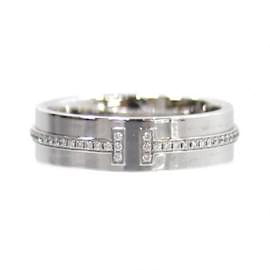 Tiffany & Co-Bague en diamant en or blanc 18K Tiffany & Co.-Autre