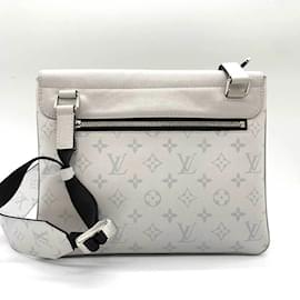 Louis Vuitton-Bolsa de ombro Louis Vuitton Taigarama branca-Branco