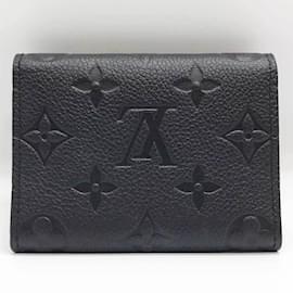 Louis Vuitton-Louis Vuitton Monogram Empreinte Card Case-Black