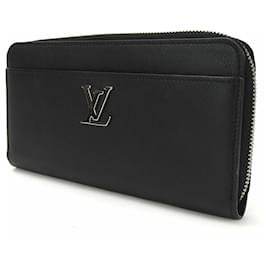 Louis Vuitton-Louis Vuitton Noir Leather Long Wallet-Black