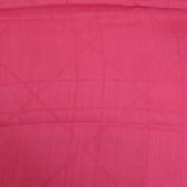 Christian Dior-Christian Dior Pink Silk Stole-Pink