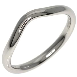 Tiffany & Co-Tiffany Curved Band Ring in Platinum-Other