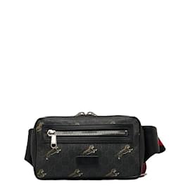 Gucci-Gucci GG Supreme Tiger Waist Bag-Black