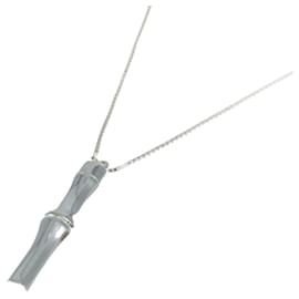 Gucci-Collier long Gucci Bamboo en argent-Argenté