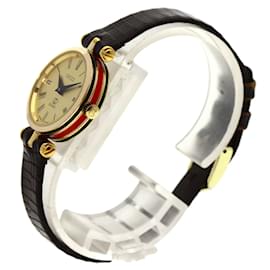 Gucci-Gucci Sherry Line vergoldete Armbanduhr-Andere