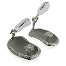 Tiffany & Co-Pendientes de plata mediana Tiffany Bean-Plata