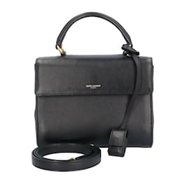 Yves Saint Laurent-Yves Saint Laurent Sac Musique Shoulder Bag-Black