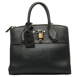 Louis Vuitton-Louis Vuitton City Steamer PM Handbag-Black