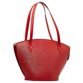 Louis Vuitton-Bolso de Hombro Saint-Jacques Epi Louis Vuitton-Roja