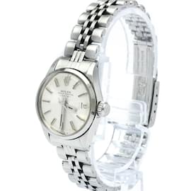 Rolex-Montre Vintage Rolex Oyster Perpetual Date 6516 pour femmes-Autre