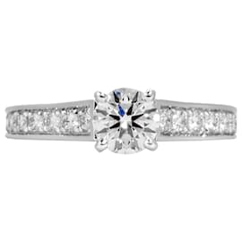 Cartier-Cartier 1895 Solitaire Ring Half Eternity Diamond-Other