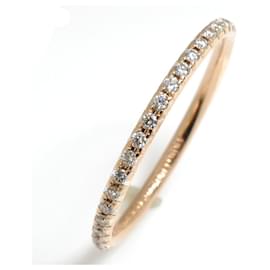 Tiffany & Co-Bague en diamant pleine cercle Metro en or rose K18PG de Tiffany & Co.-Autre