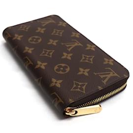 Louis Vuitton-Lange Brieftasche Monogram Louis Vuitton-Braun,Monogramm