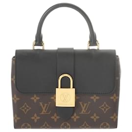 Louis Vuitton-Louis Vuitton Monogram Rocky BB Noir Handbag-Black,Monogram