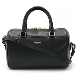 Yves Saint Laurent-Yves Saint Laurent Baby Duffle Handbag-Black