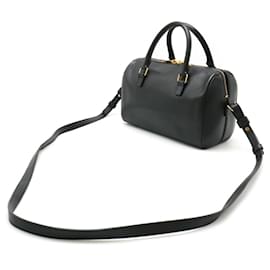 Yves Saint Laurent-Bolso de mano Baby Duffle Yves Saint Laurent-Negro