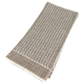 Louis Vuitton-Louis Vuitton Beige Wool Stole-Beige