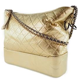 Chanel-Bolso Hobo Chanel Gabrielle-Dorado