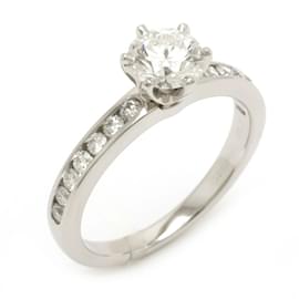 Tiffany & Co-Tiffany & Co. Platinum Diamond Anniversary Ring-Other