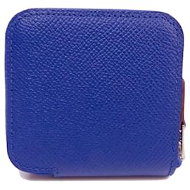 Hermès-Hermes Azap Blue Electric Coin Case-Blue