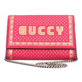 Gucci-Bolsa de Ombro Sega Gucci GUCCI GUCCY-Rosa